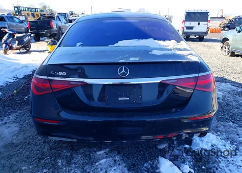 2021 Mercedes-Benz S 580 4Matic from USA, damaged, VIN W1K6G7GB0MA036489